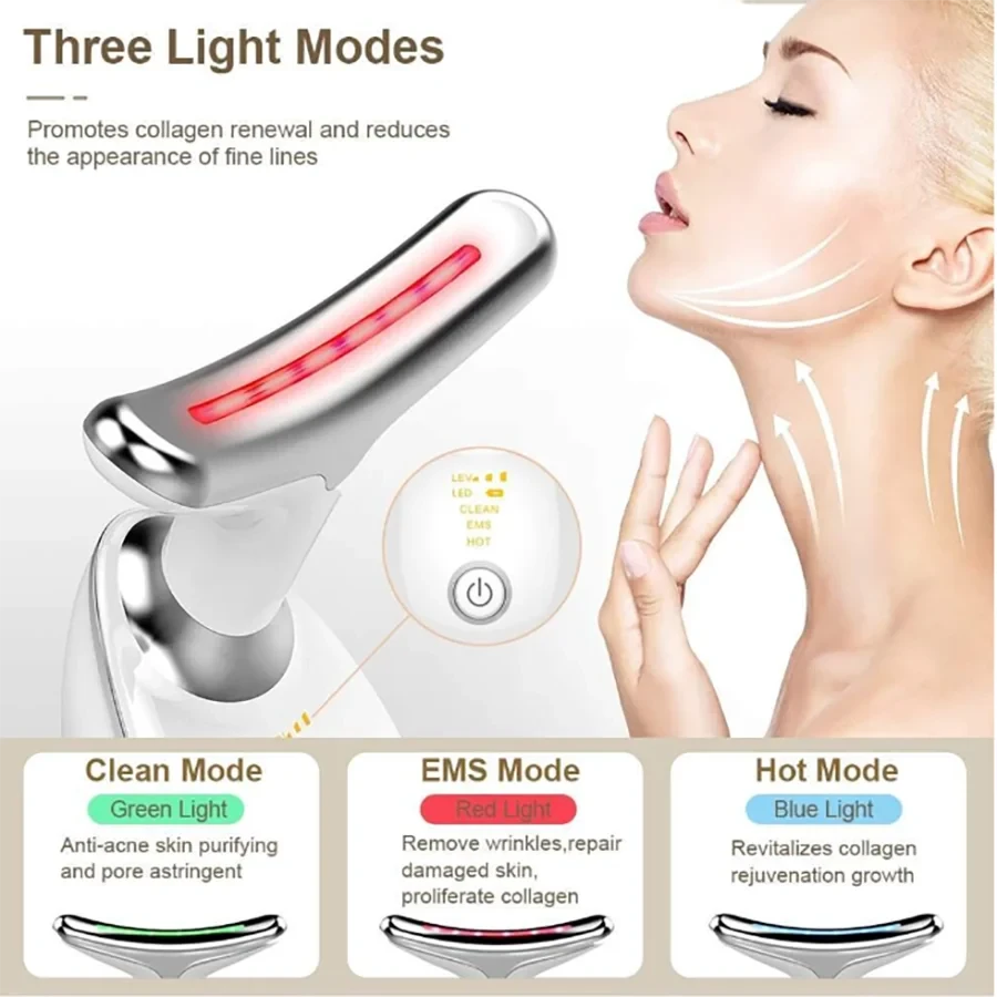 Facial and Neck Lifting Beauty Device
