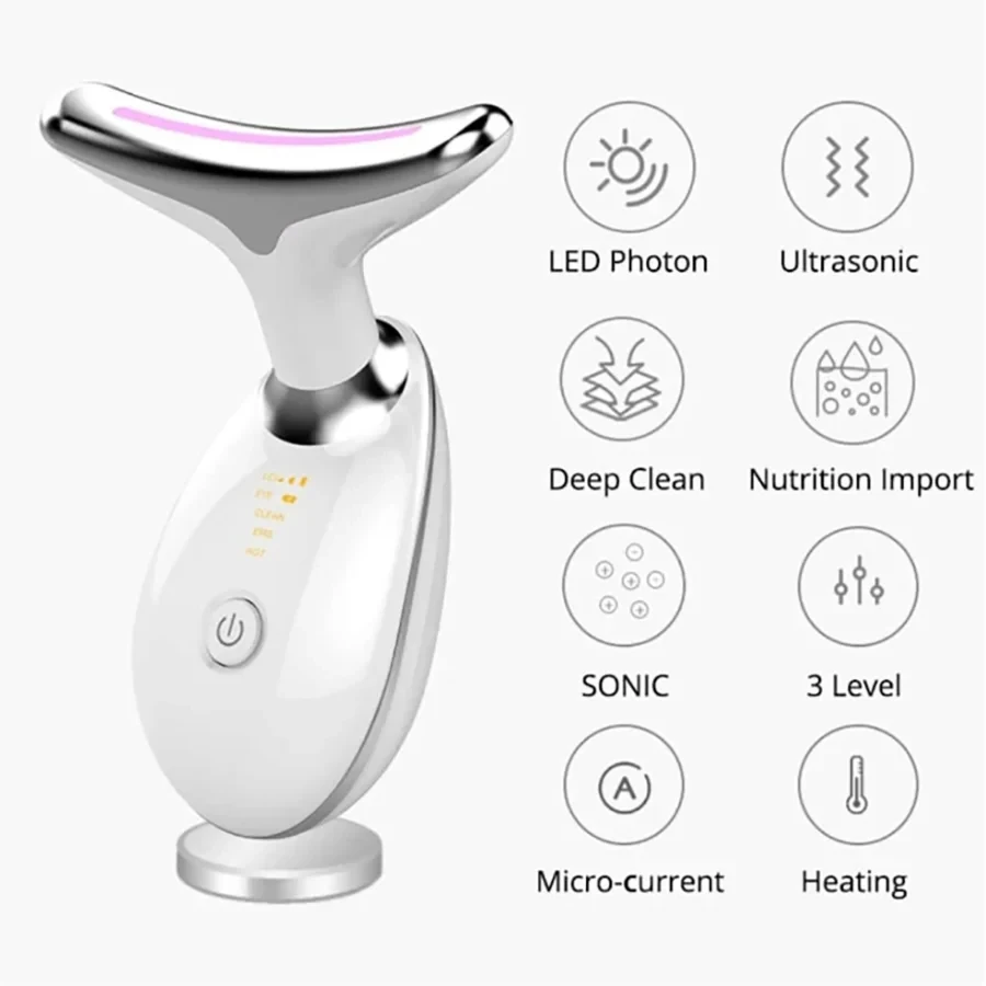 Facial and Neck Lifting Beauty Device
