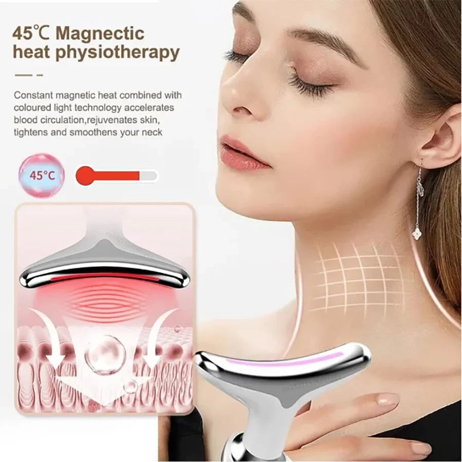Facial and Neck Lifting Beauty Device