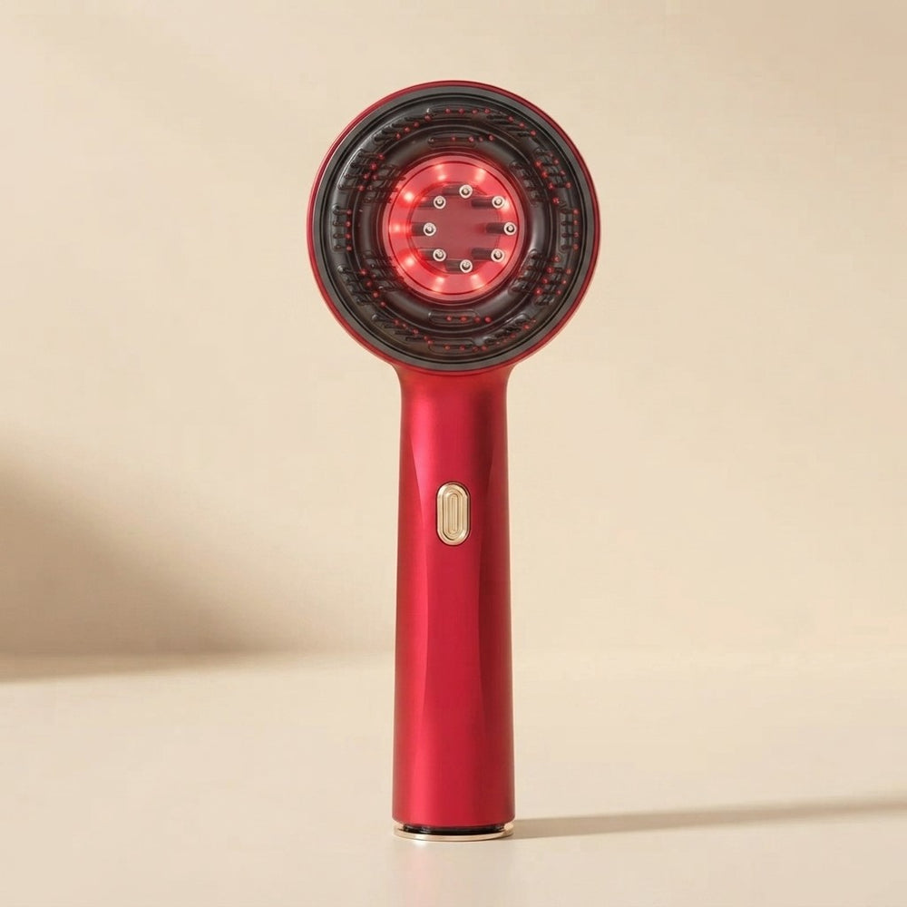 Red Light Scalp Massager Hair Oil Applicator